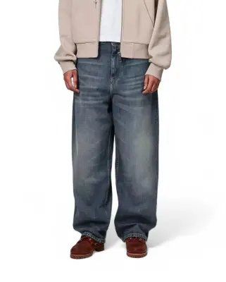 W Brandon Pant Blue Worn Used Wash — photo 2