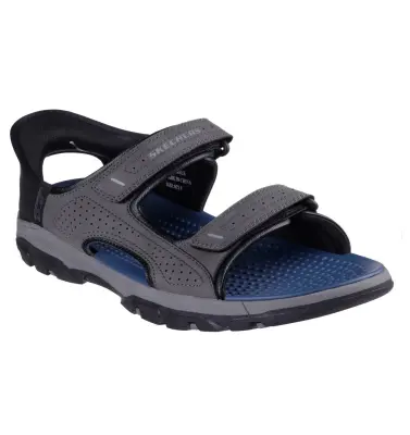 SKECHERS SANDALE REECE Gris — photo 5