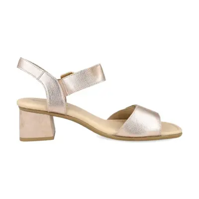 Sandales Remonte D1K51-31 Rose - Velcro Talon Moyen Confort Grande Pointure Femme — photo 3