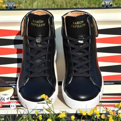 Baskets Mid Royale noires — photo 4