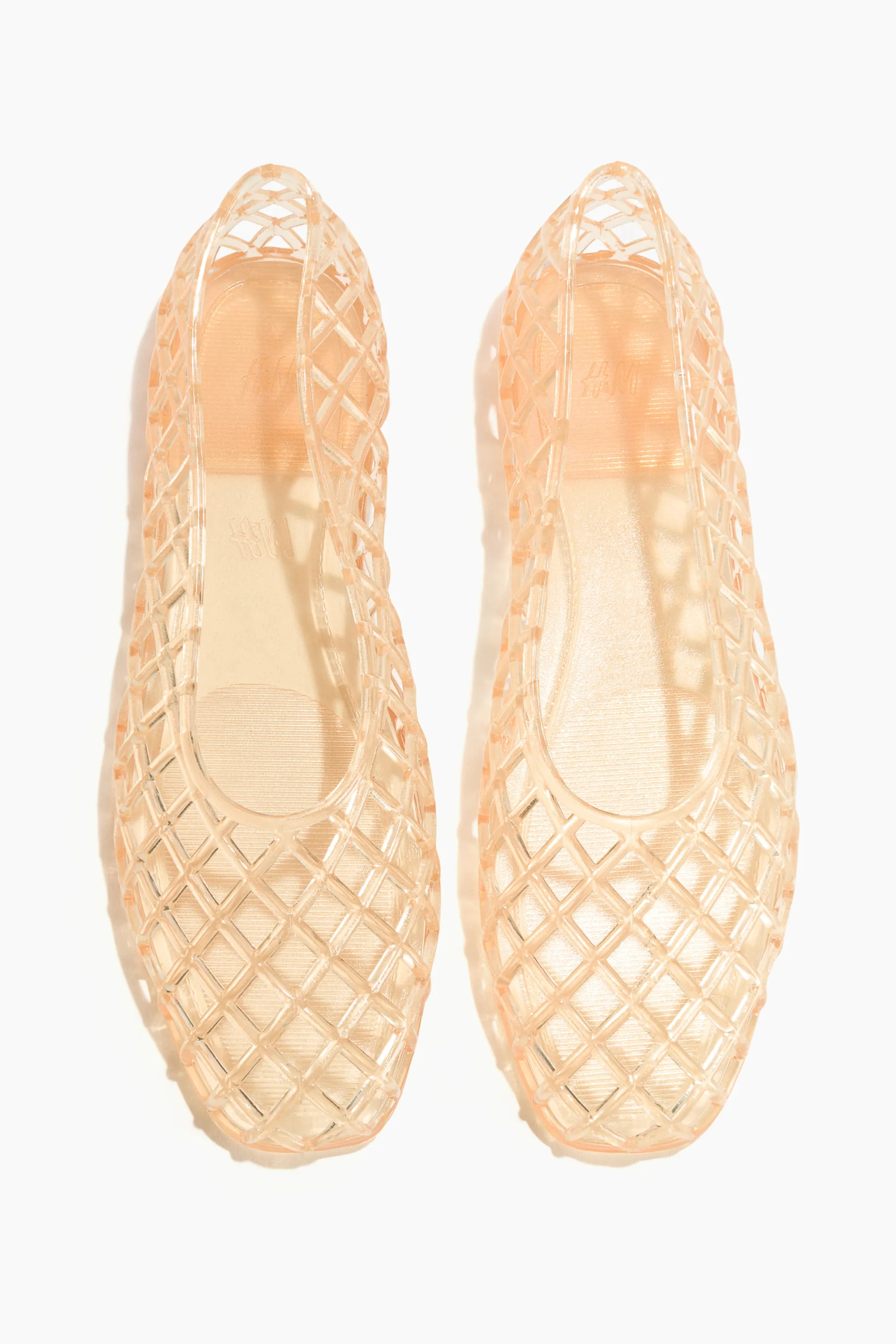 Ballerines jelly - Abricot