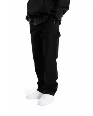Double Knee Front Pant Black — photo 3