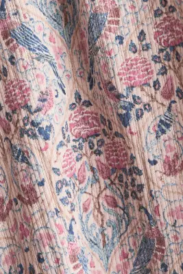 Top en coton à motif - Rose ancien/motif — photo 3