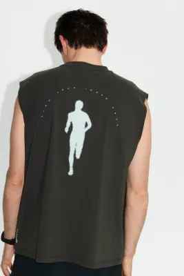 Débardeur de sport Loose Fit DryMove™ - Gris foncé/Inner Running — photo 2