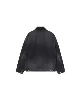 OG Detroit Jacket Black Aged Canvas — photo 3