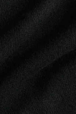 Pull col roulé en cachemire - Noir — photo 2