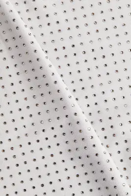 Top ornementé - Gris clair — photo 4