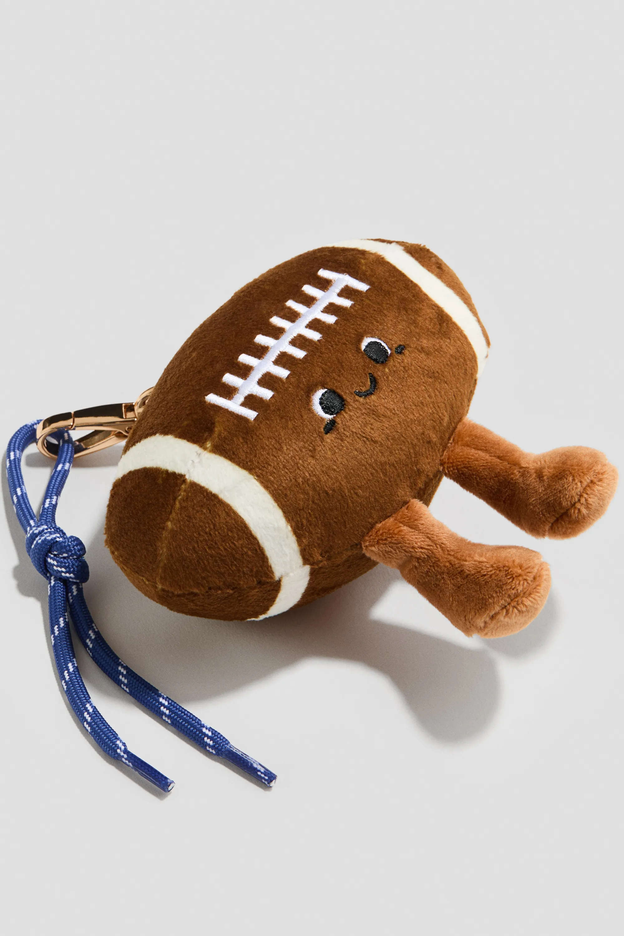 Bijou de sac avec peluche - Marron/football américain