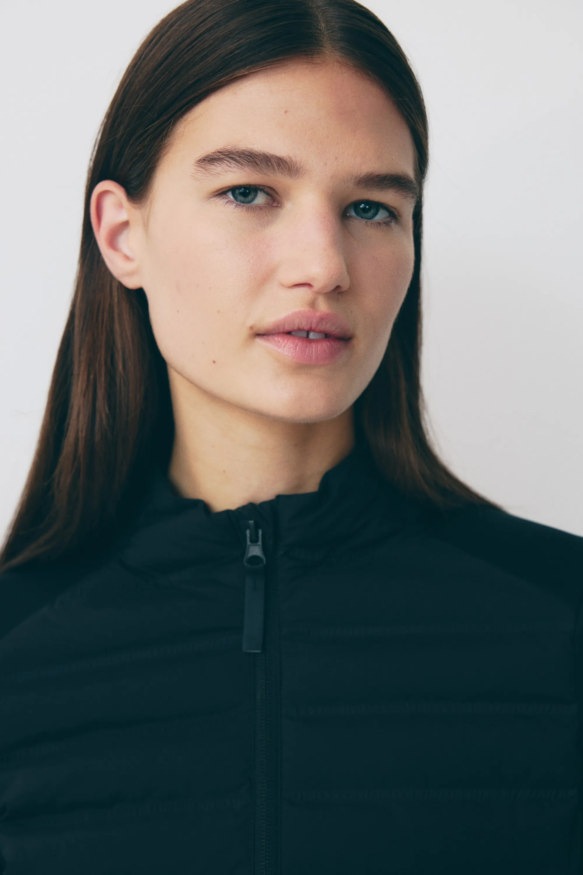Veste Hybrid matelassée ThermoMove™ - Noir