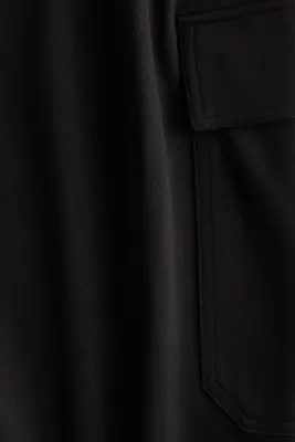 Pantalon à plis - Noir — photo 5