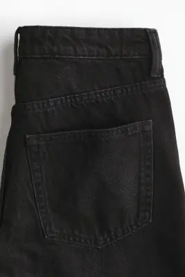 Short Bermuda en denim - Gris foncé — photo 4