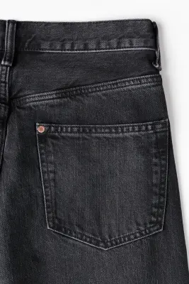 Loose Jeans - Noir denim — photo 5