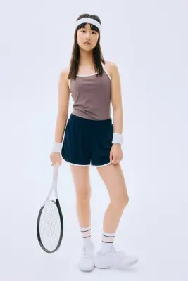 Short de sport - Bleu marine — photo 2