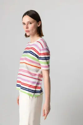 T-shirt en cachemire — photo 3