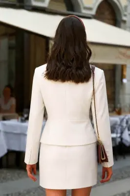 Blanche Jacket - White — photo 3