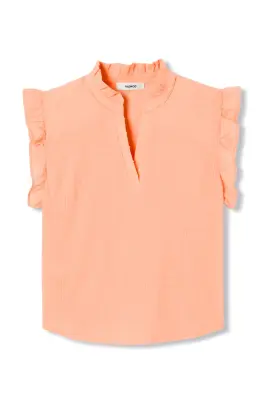 Blouse plumetis volants Femme — photo 1