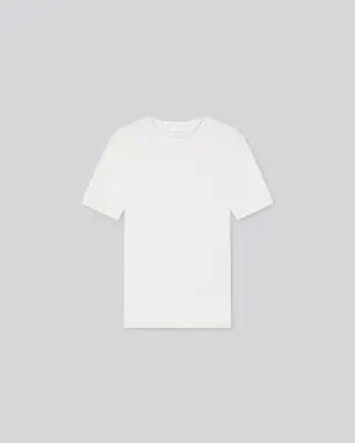 T-shirt en coton organique et élasthanne — photo 4