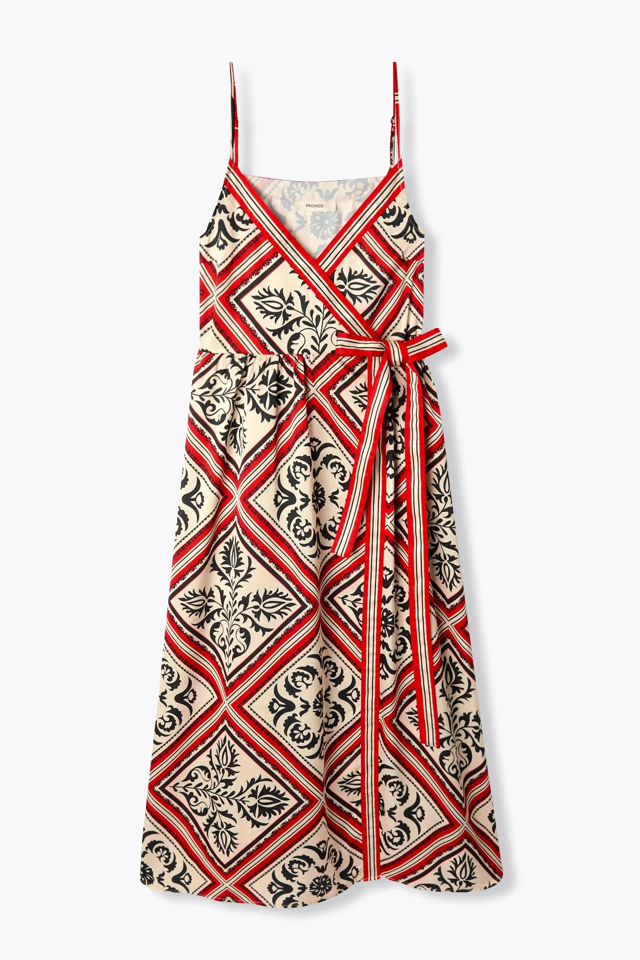 Robe longue imprimée Femme