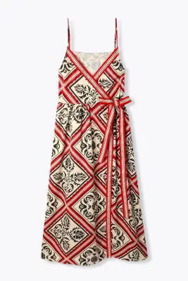 Robe longue imprimée Femme
