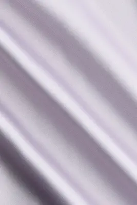 Robe à bretelles fines en satin avec écharpe - Violet clair — photo 4