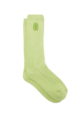 Chaussettes Félice vert sauge — photo 5