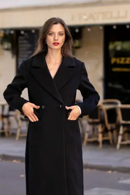 Marcelle Coat - Black — photo 5