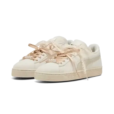 Puma Suede Bloom Mujer Frosted Ivory Silver Fog — photo 2