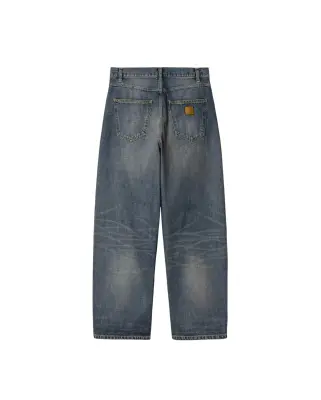 W Brandon Pant Blue Worn Used Wash — photo 3