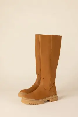 Bottes Papaye camel — photo 2