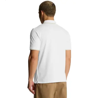 LYLE & SCOTT POLO Blanc — photo 4