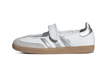 Adidas Mujer Samba Jane White Silver Metallic — photo 1