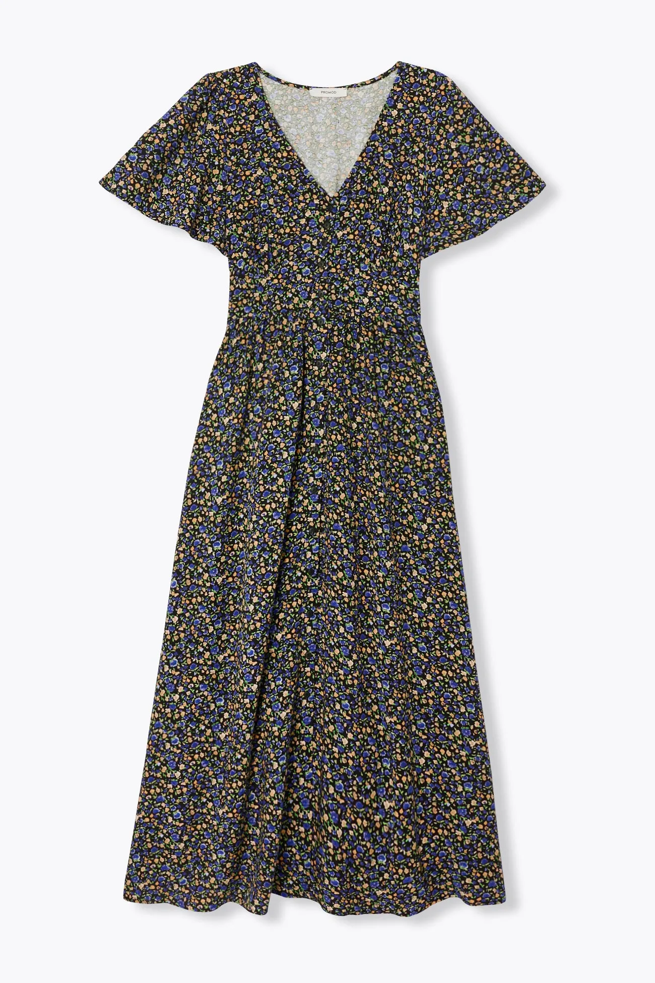 Robe longue imprimée Femme