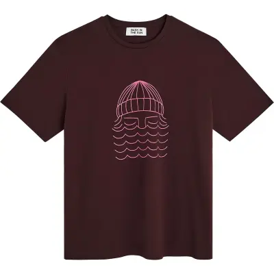 Bask in the Sun – T-shirt To the Sea Wine — photo 1