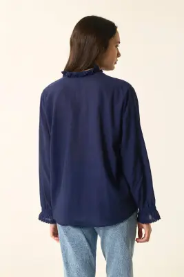 Blouse Ethel Marine — photo 4