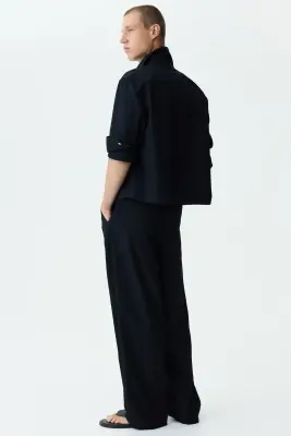 Pantalon Loose Fit - Noir — photo 4