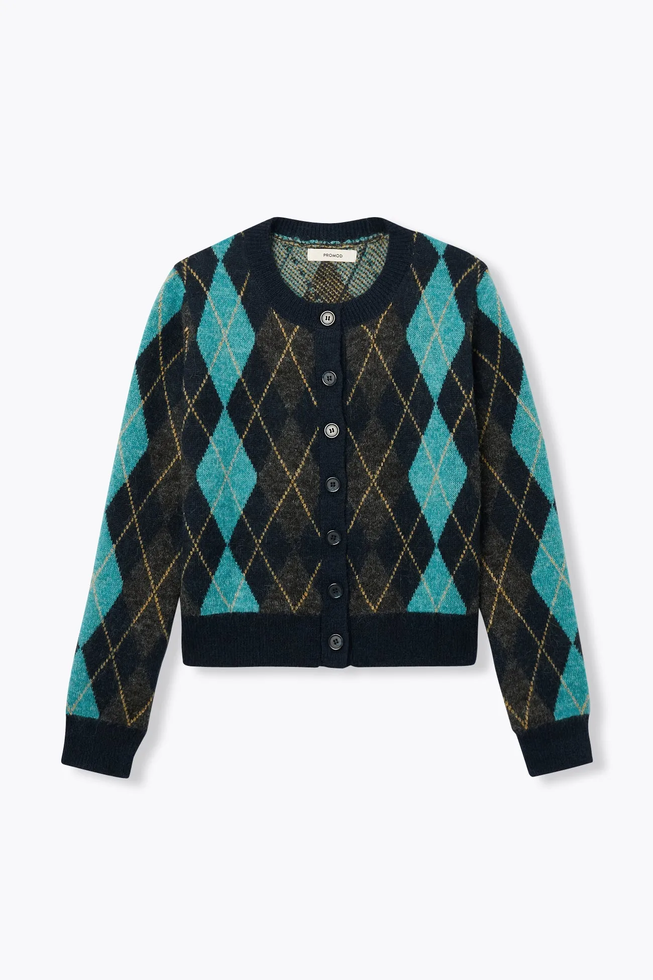 Cardigan à carreaux argyll