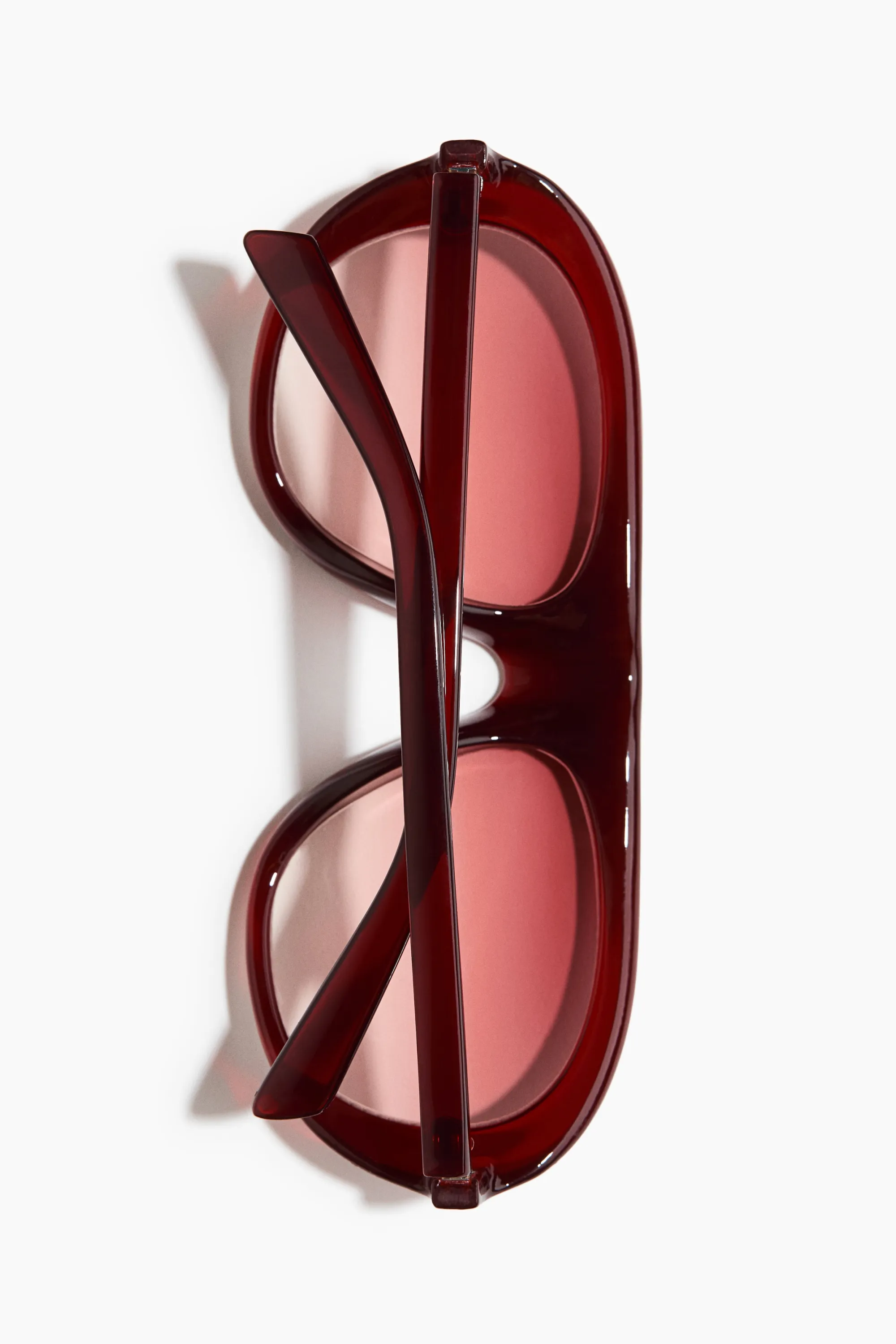 Lunettes de soleil visière - Rouge foncé