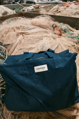 Sac Elzévir denim Rive Droite — photo 2