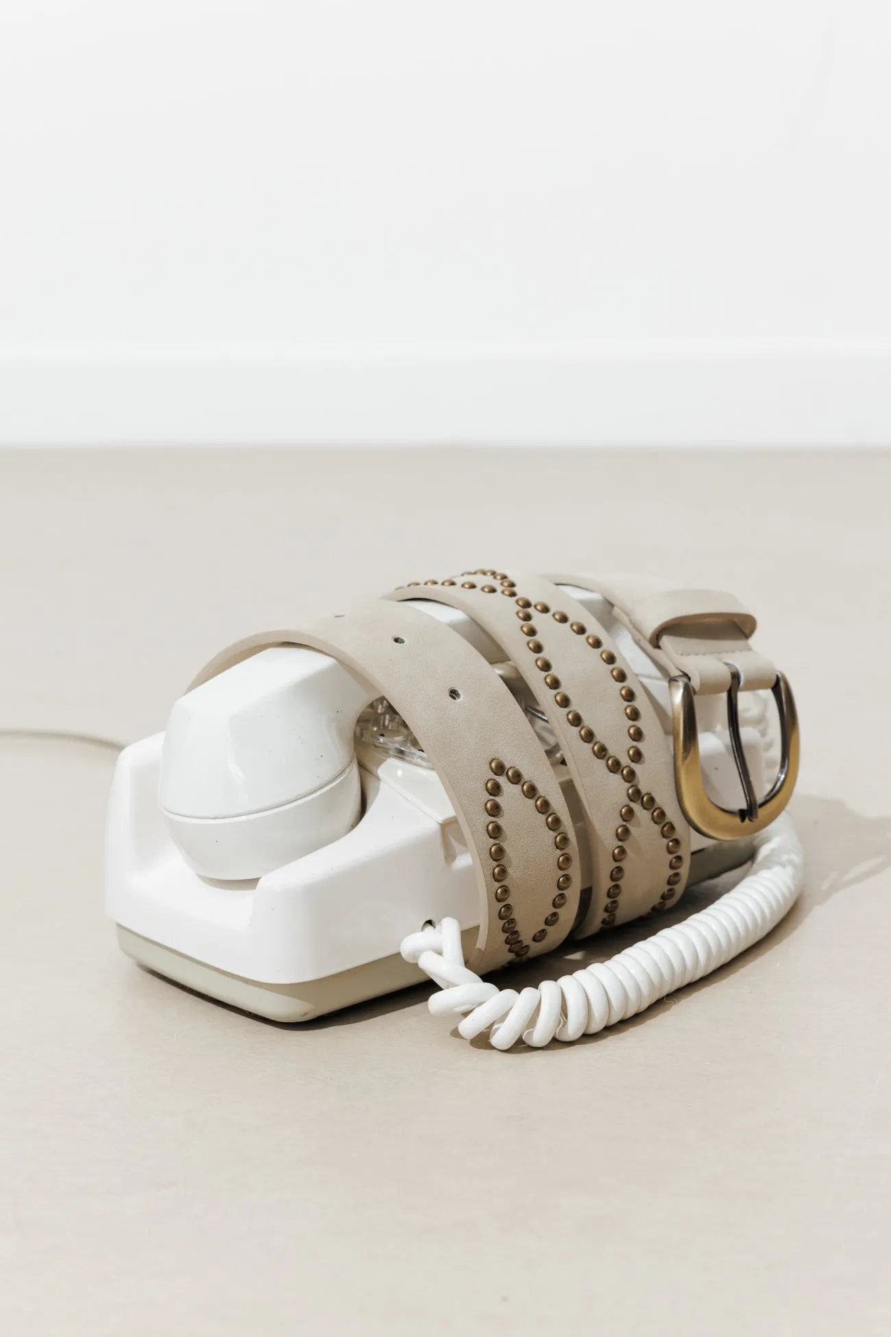 Large ceinture cloutée Femme