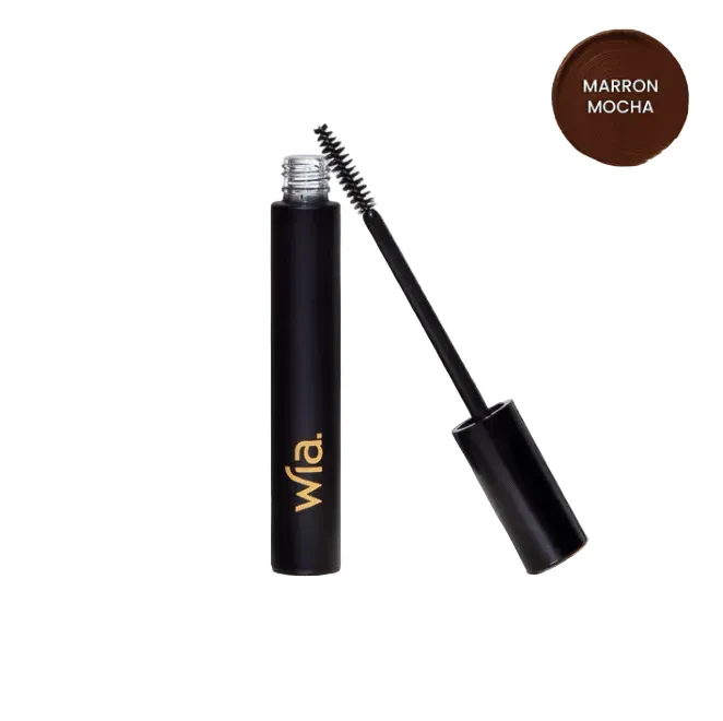 Mascara marron mocha rechargeable, brosse DEFINITION