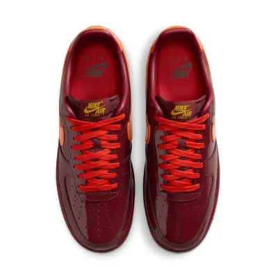 Air Force 1 Low Dark Team Red University Gold — photo 4