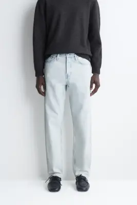 JEAN SIGNATURE REGULAR DROIT - BLEU CIEL — photo 4