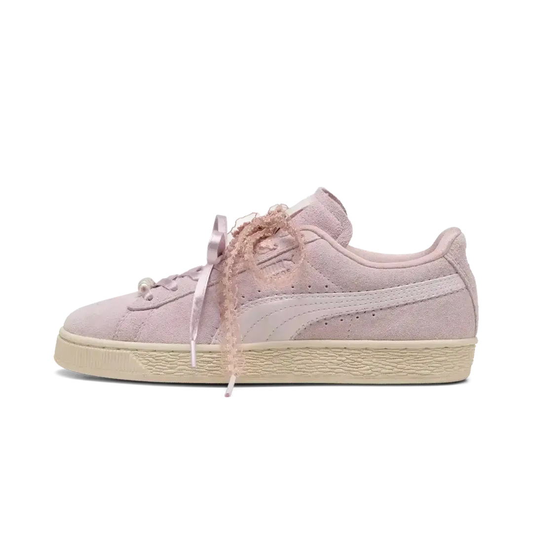 Puma Suede Bloom Mujer Misty Pink Powder Pink