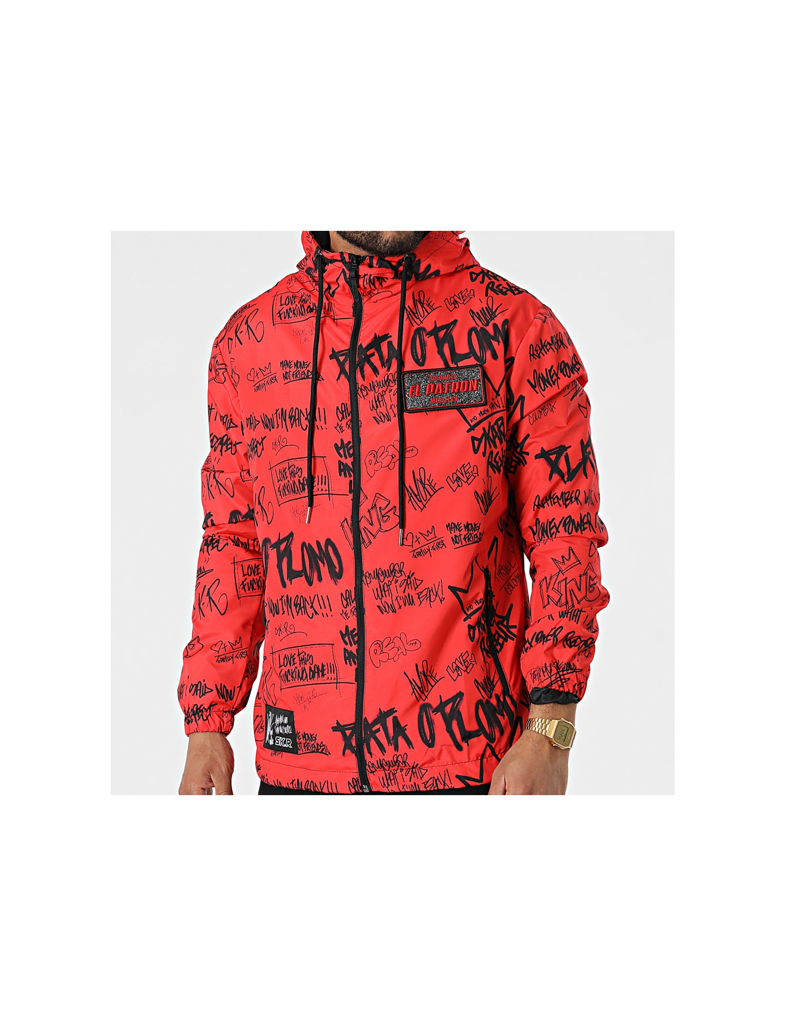 Veste skr Coupe vent El Patron Rouge