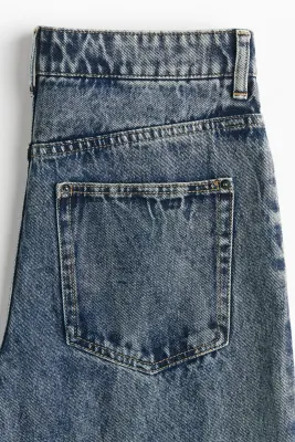 Jean à jambes droites - Bleu denim — photo 2