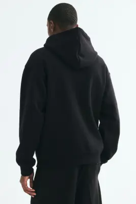 Hoodie Loose Fit - Noir — photo 3