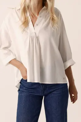 Blouse Rudeon Ecru — photo 4