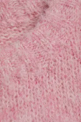 Pull en maille - Rose — photo 3