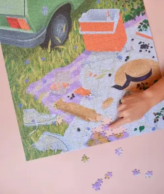 PUZZLE 1000 PIÈCES - LE CASSE-CROÛTE — photo 3