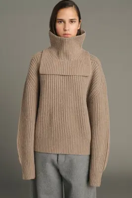 COL GAD BEIGE CHINÉ — photo 4